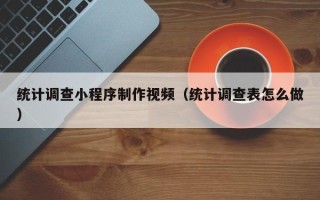 甘孜统计调查小程序制作视频（统计调查表怎么做）